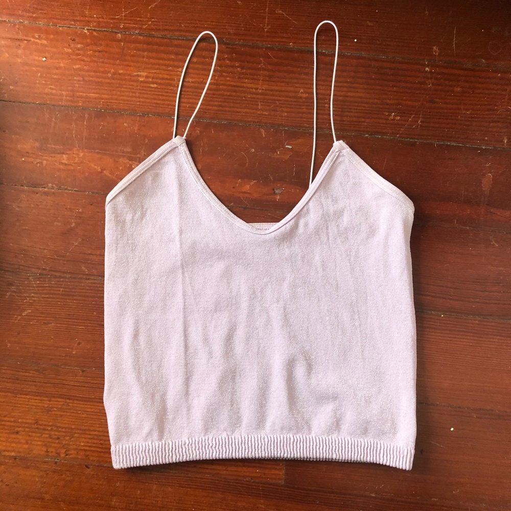 Free people lavender skinny strap brami